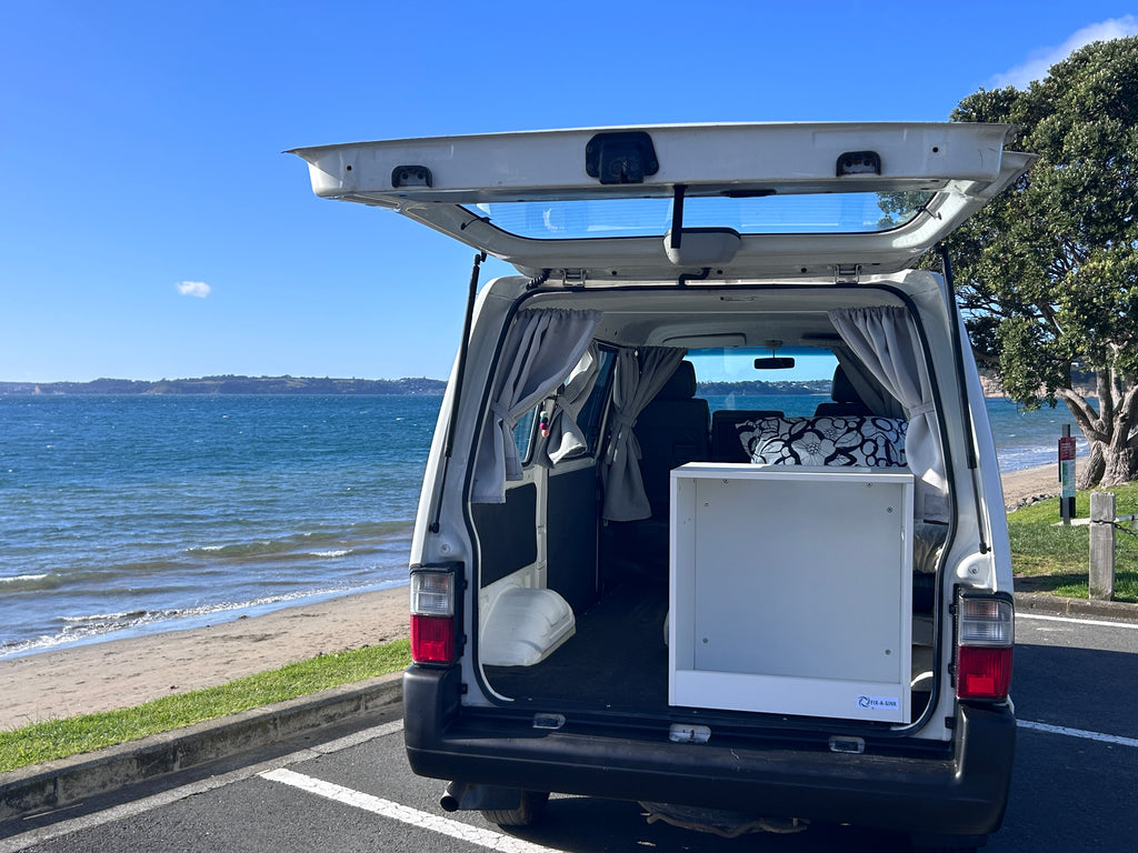 Fix-a-Sink campervan sink cabinet flat-pack components