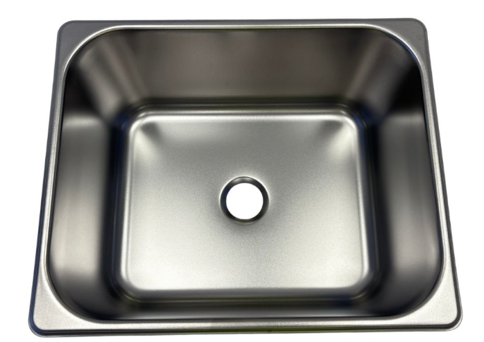 Rectangle Stainless Steel Sink. 325mm x 265mm.