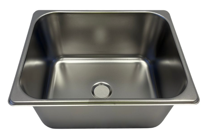 Rectangle Stainless Steel Sink. 325mm x 265mm.