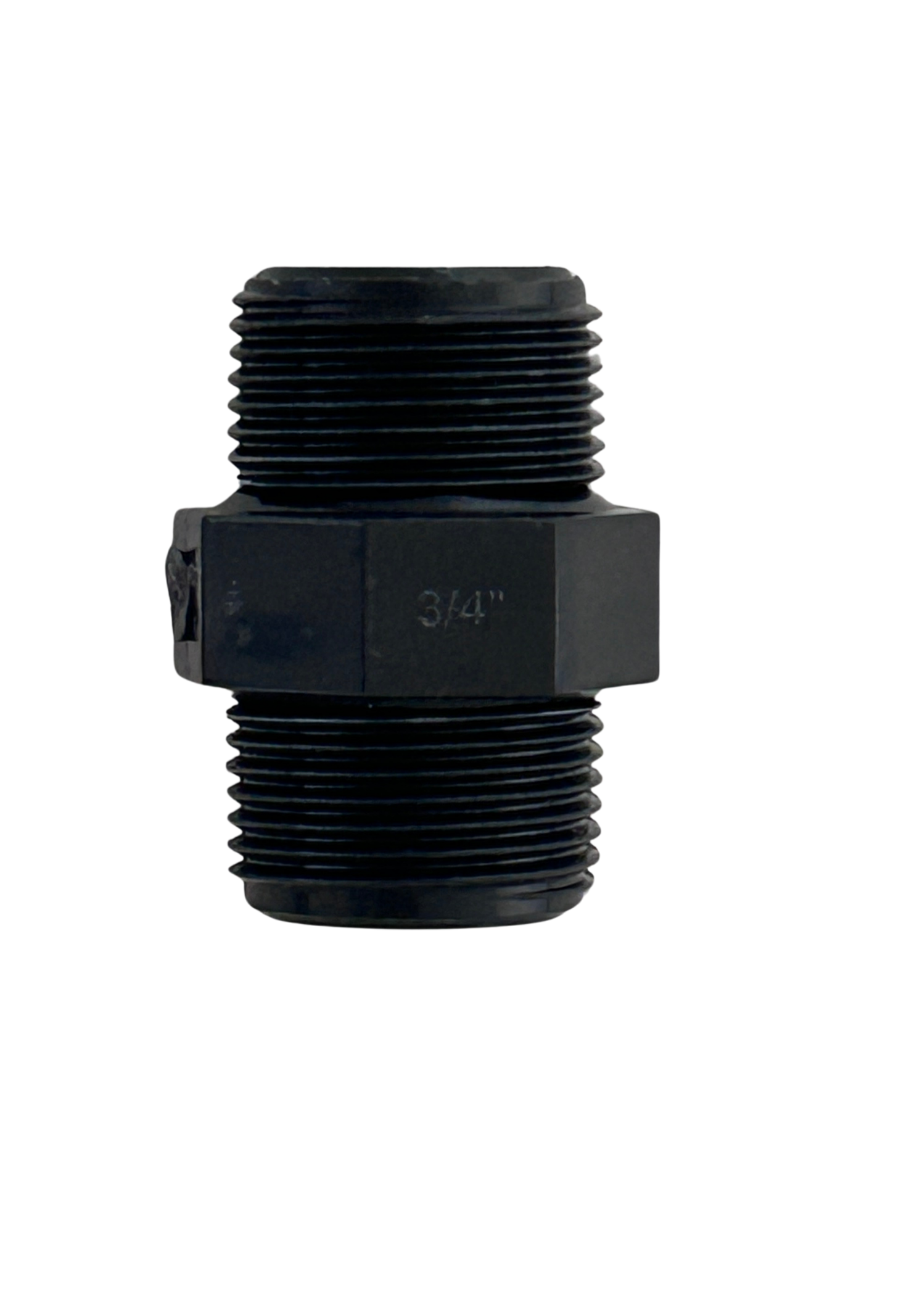 25mm double-male BSP hex nipple for campervan waste plumbing