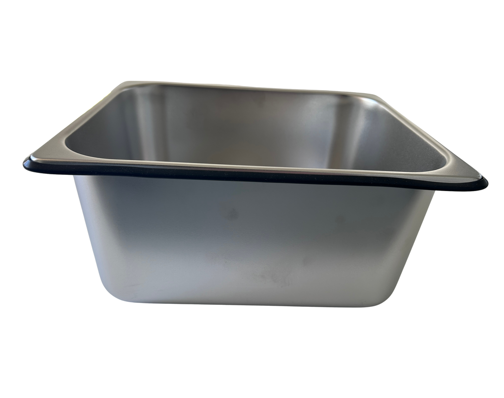 Rectangle Stainless Steel Sink. 325mm x 265mm.